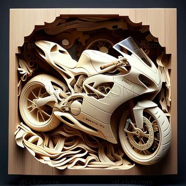 3D модель Ducati 959 Panigale (STL)